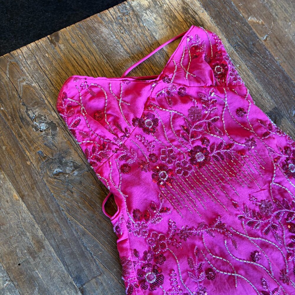 Prom Dress - Sequins and Beading